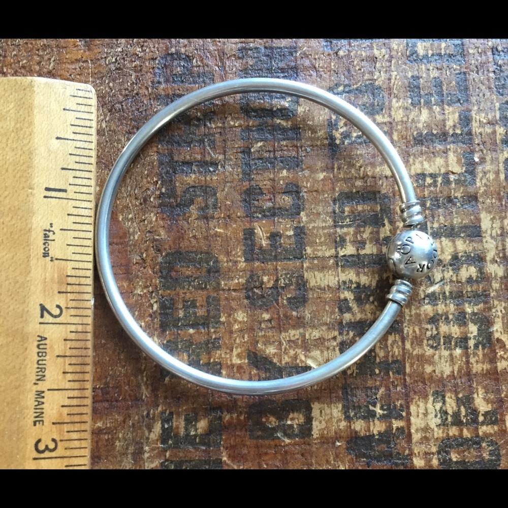 Pandora Sterling Silver 925 Solid Charm Bracelet - image 5